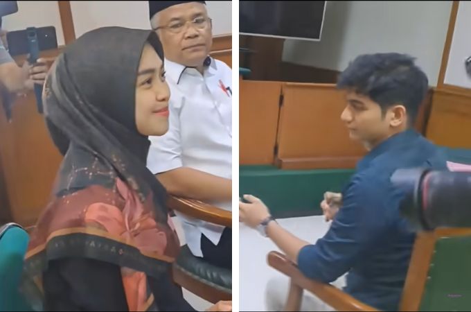 Ria Ricis Dan Teuku Ryan Jalani Sidang Cerai Perdana