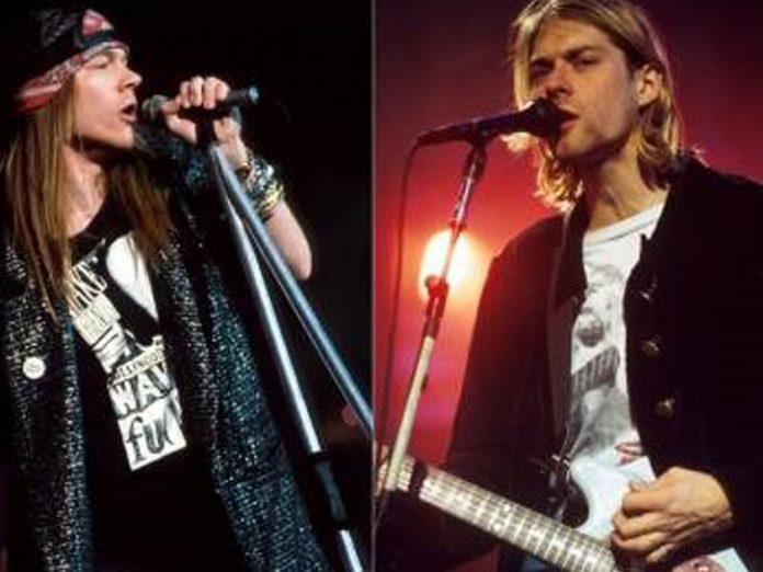 Kurt-Cobain-VS-Axl-Rose