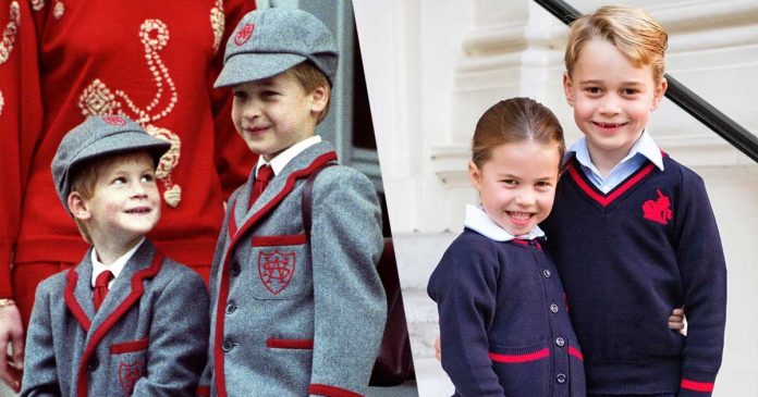 hari pertama-sekolah-royal-family