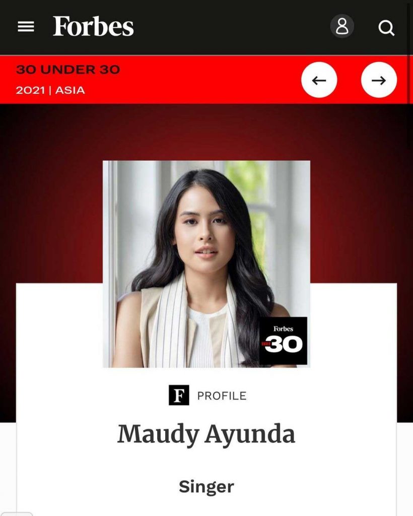 maudy-ayunda-prestasi-forbes-30-under-30