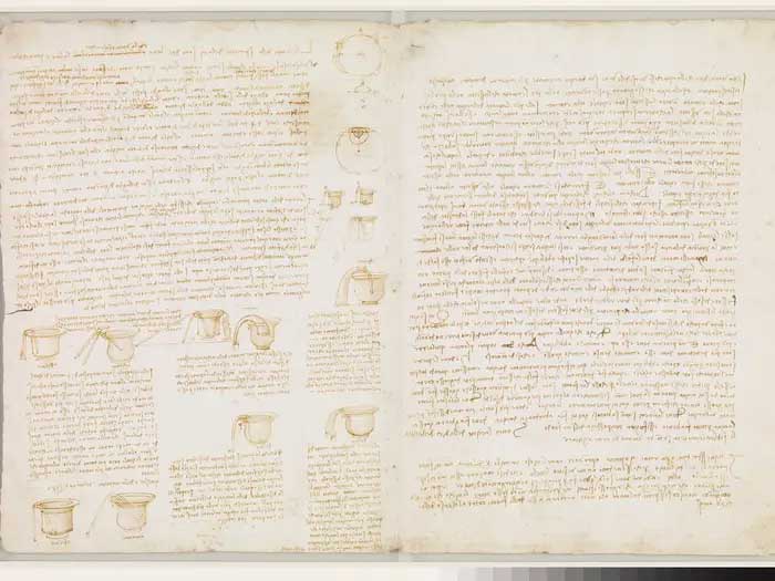 manuskrip leonardo da vindi codex leicester