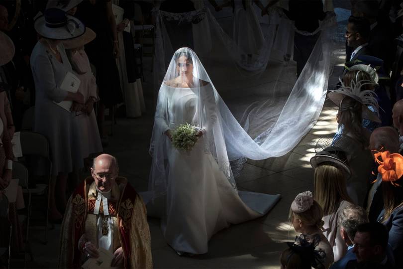 gaun pengantin meghan markle pernikahan dan kate middleton