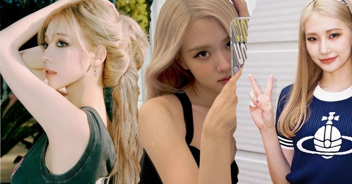 7 Idol K-Pop Wanita Makin Cantik Dengan Rambut Pirang