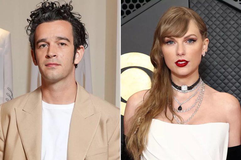 Matty Healy dan Taylor Swift. (Foto: Dok. Instagram masing-masing)