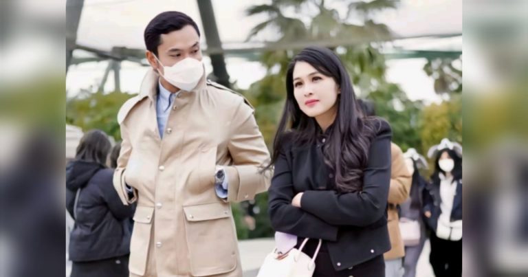 Harvey Moeis dan Sandra Dewi. (Foto: TikTok/sandradewi88)