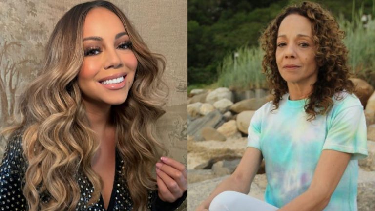 Alison, kakak Mariah Carey meninggal dunia. Foto: Dok. Kolase Instagram @mariahcarey, Jae Donnelly/The Sun