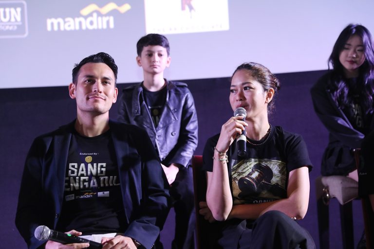 Prisia Nasution dan Arifin Putra membintangi film 'Sang Pengadil'. (Foto: Reza/Nyata)