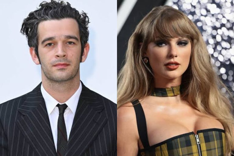 Matty Healy tak lagi umbar kisah cintanya kepada publik setelah putus dari Taylor Swift (Foto: kolase dari WireImages dan Getty Images)