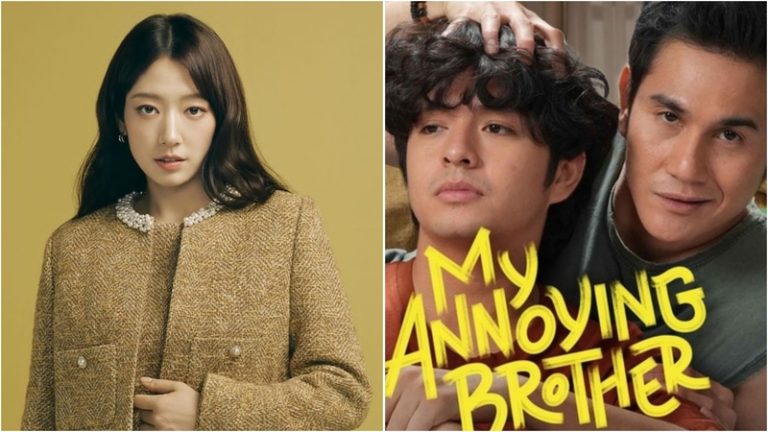 Park Shin Hye sapa kru dan penonton ‘My Annoying Brother’ (Foto: Instagram/ssinz7, base.id)