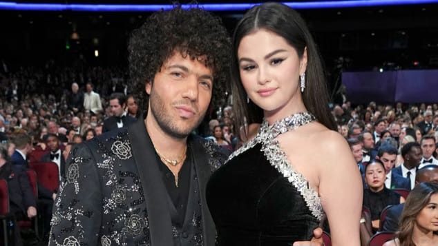 Benny Blanco dan Selena Gomez. Foto: Dok. Jordan Staruss/AP/ ENews