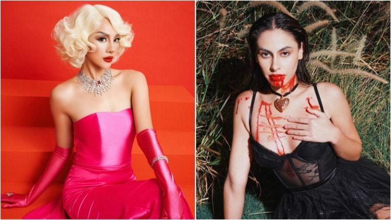 Deretan artis Indonesia ramaikan Halloween (Foto: Instagram/anyageraldine, valarieethomas)