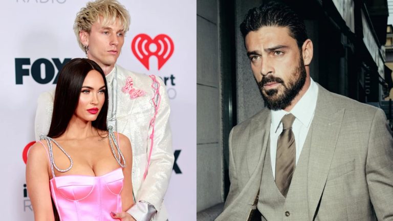 Michele Morrone dituduh jadi penyebab Megan Fox dan MGK Putus. Foto: Dok. Kolase Emma Mcintyre/Getty, Instagram @iammichelemorroneofficial