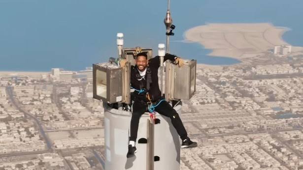 Will Smith menantang diri (Foto: X/HabisNontonFilm)