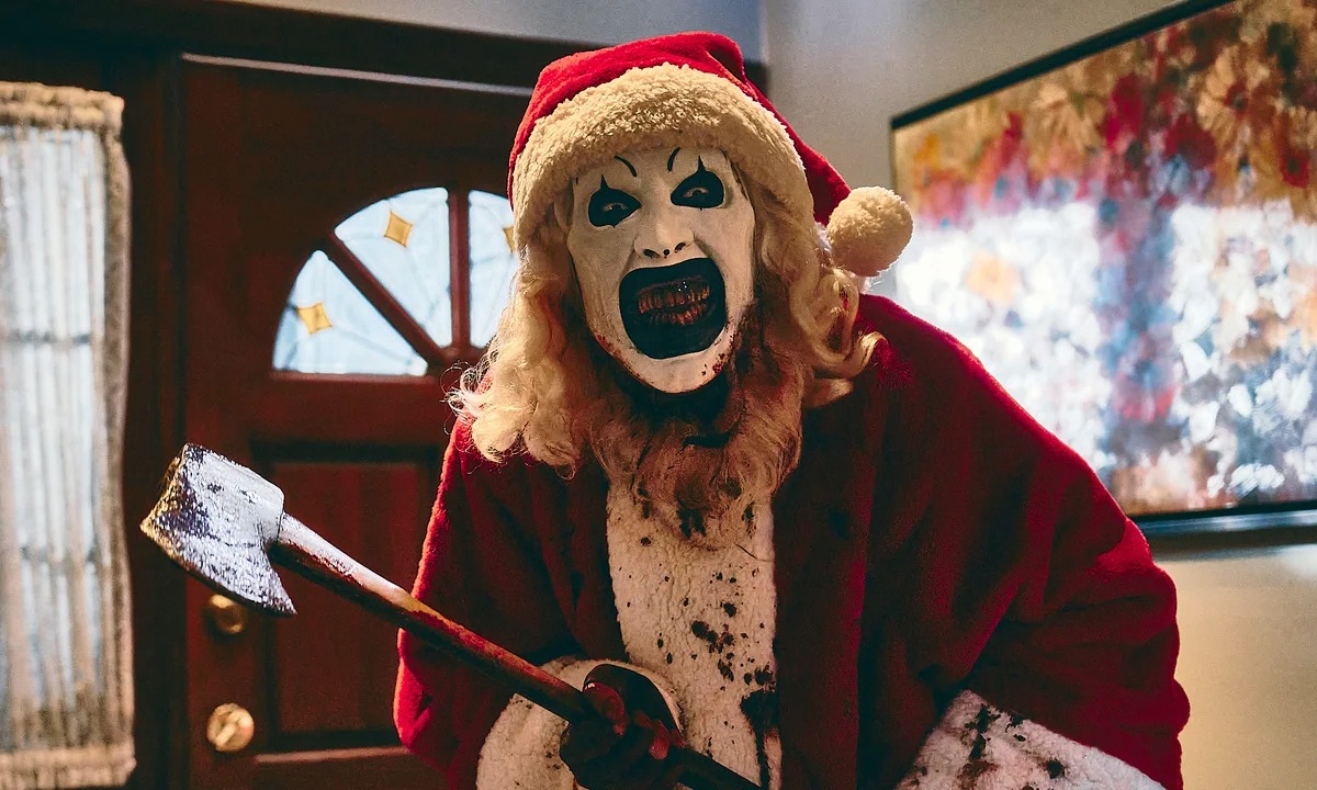 Teror Art the Clown di 'Terrifier 3' (Foto: AP)